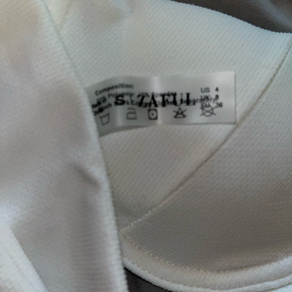 Zaful two-piece white small never worn - Picture 3 of 3